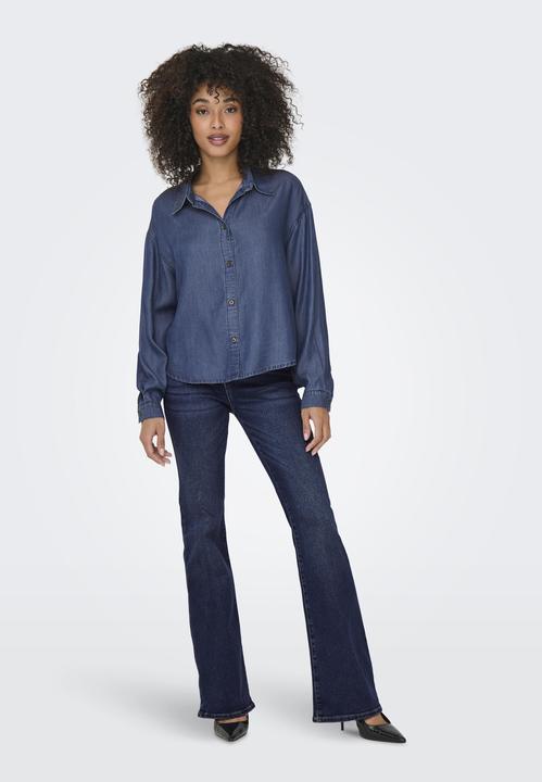 Actual product image Only ONLHENNI Hohe Taille Ausgestellt Jeans Schlaghosen-Jeans (30)