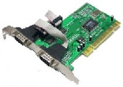 Actual product image M-Cab PCI SERIAL CARD - 2 Port