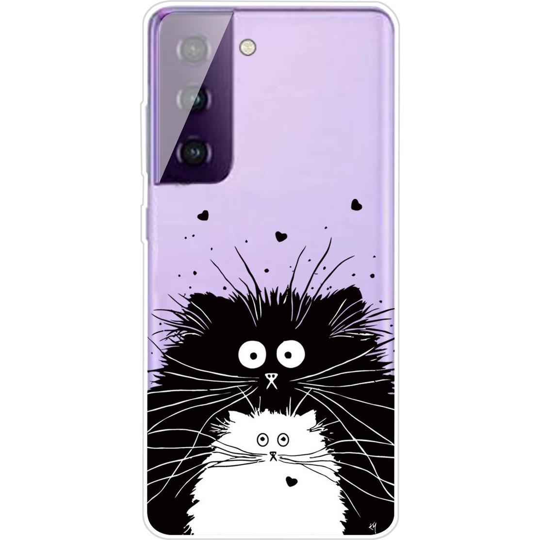 Thumbnail - König Design Hülle Handy Schutz für Samsung Galaxy S21 Plus Case Cover Tasche Transparent Neu (Samsung Galaxy S21+), Sma...