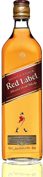 Image du produit Johnnie Walker étiquette rouge (Whisky mélangé, Scotch Whisky, 1 x 100 cl)
