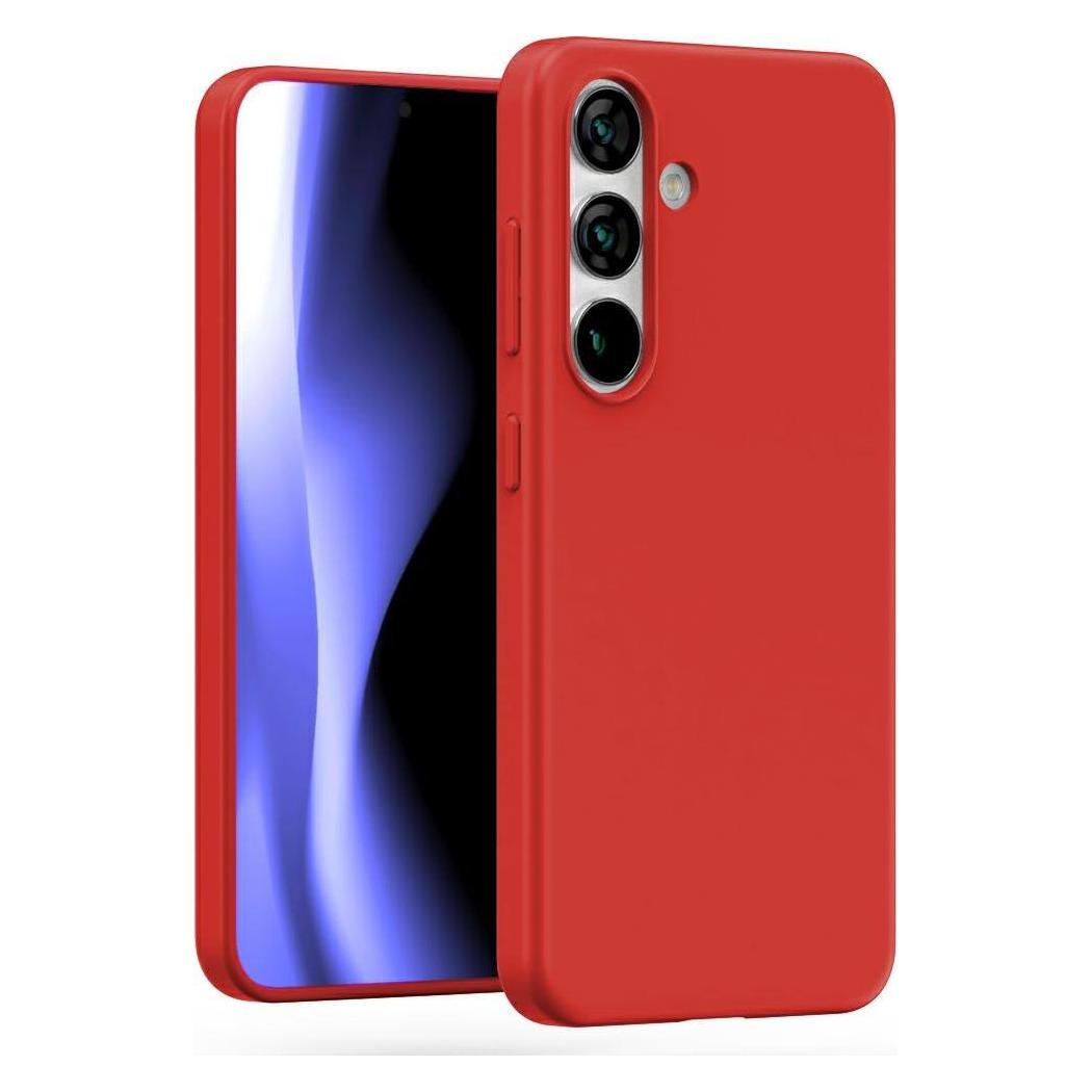 Mercury Rosso Soft Sam S25 S931 Czerwony/Red (Samsung Galaxy S25), Cover Smartphone,