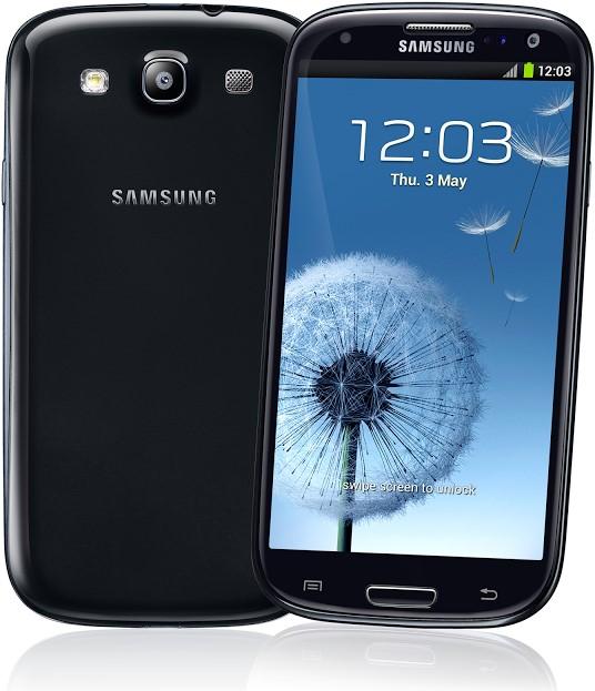 Actual product image Samsung GALAXY S III Neo, black (16 GB, Black, 4.80", 3G)