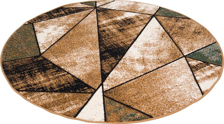 Brilliant Designer Teppich Magic Rund