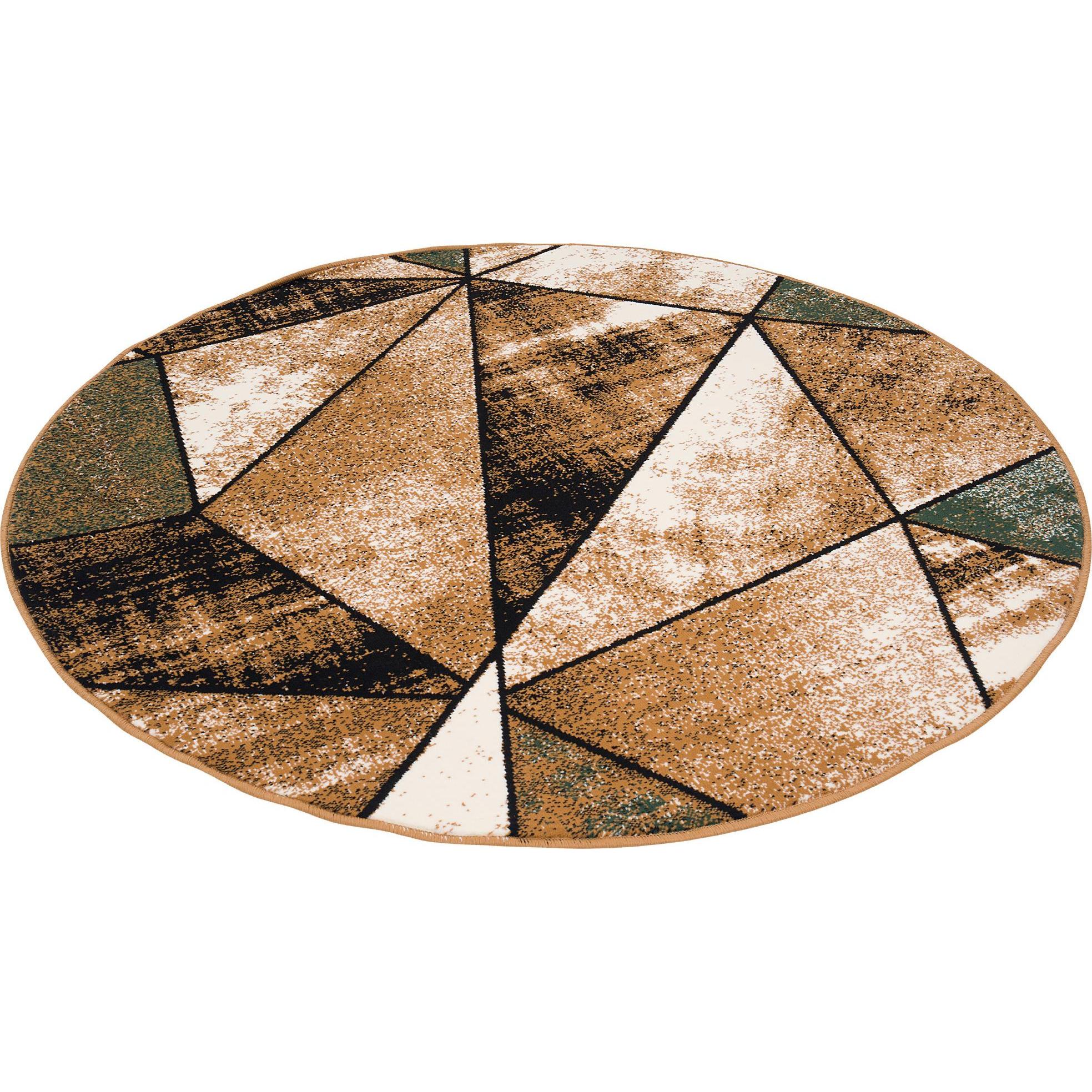 Brilliant, Teppich, Designer Teppich Magic Rund (120 x 120 cm)