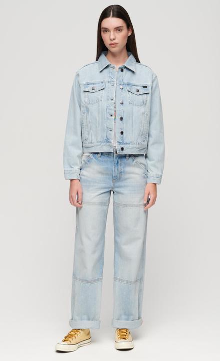 Actual product image Superdry Emb Denim Trucker Jacket (10XL)