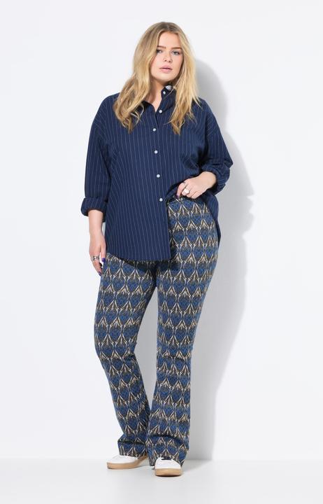 Actual product image Studio Untold Schlaghose, Flared Legs, Jacquardmuster, Glitzer (44)