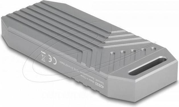 Actual product image Delock M.2 NVMe SSD Gehäuse USB 40 Gbps - werkzeugfrei (M.2 2280)