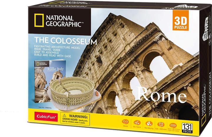 Produktbild Cubicfun Cubic Fun - The Colosseum 3D 131 pcs (200976) (131 Teile)
