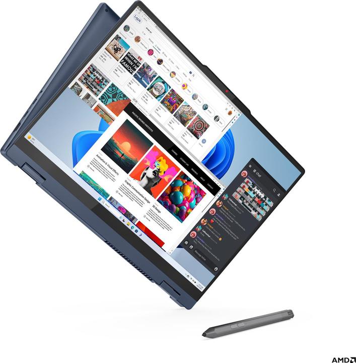 Produktbild Lenovo IdeaPad 5 2-in-1 (16", AMD Ryzen 5 8645HS, 16 GB, 1000 GB, CH)