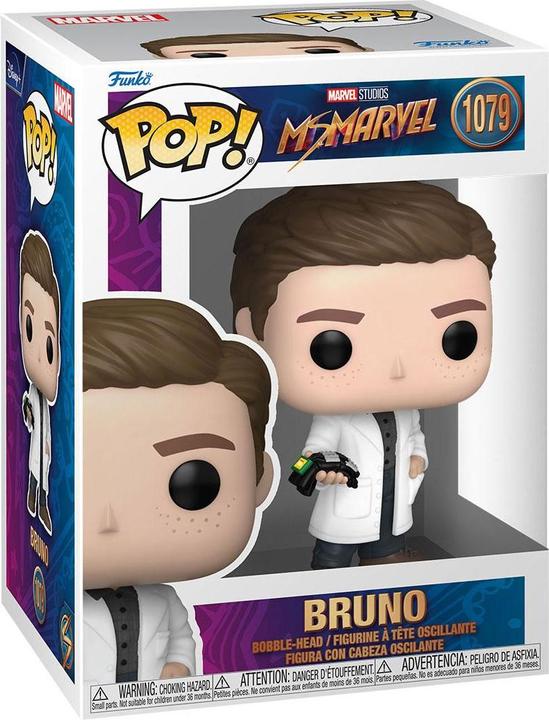 Image du produit Funko POP! Marvel Disney+ Ms Marvel : Bruno (1079)