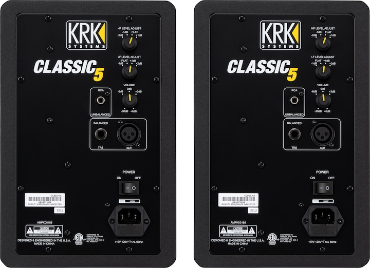 Immagine prodotto KRK Classic 5 Studio Monitor (Attivo, Coppia, 2x 50 W)