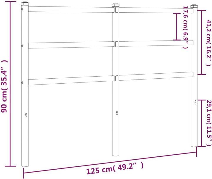 Image du produit VidaXL Jérôme (125 x 3 x 90 cm)