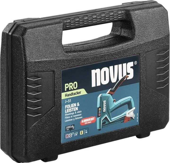 Image du produit Novus J-51 Set 030-0470 Agrafeuse manuelle Type d'agrafe 53F Longueur d'agrafe 6 - 14mm