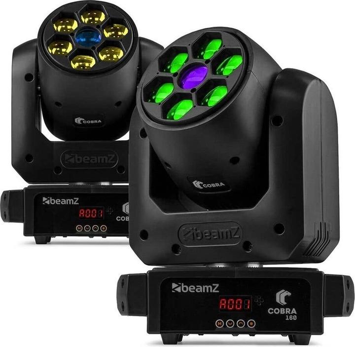 Produktbild BeamZ Cobra 160 LED Moving Head Set (100 W, LED)