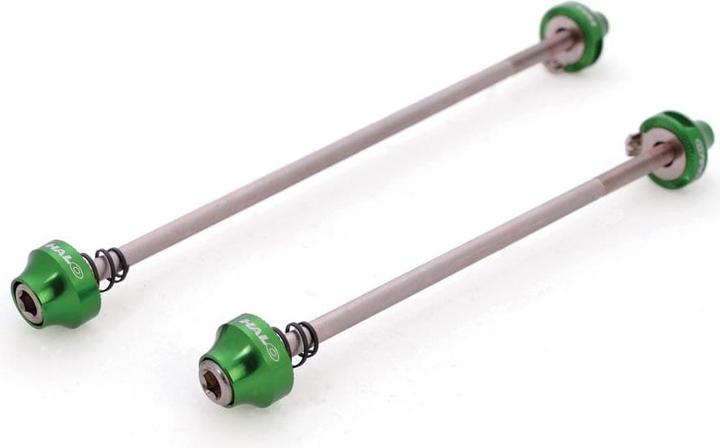 Produktbild Halo Hex Schnellspanner VR und HR (Paar) - Standardgrösse - Grün