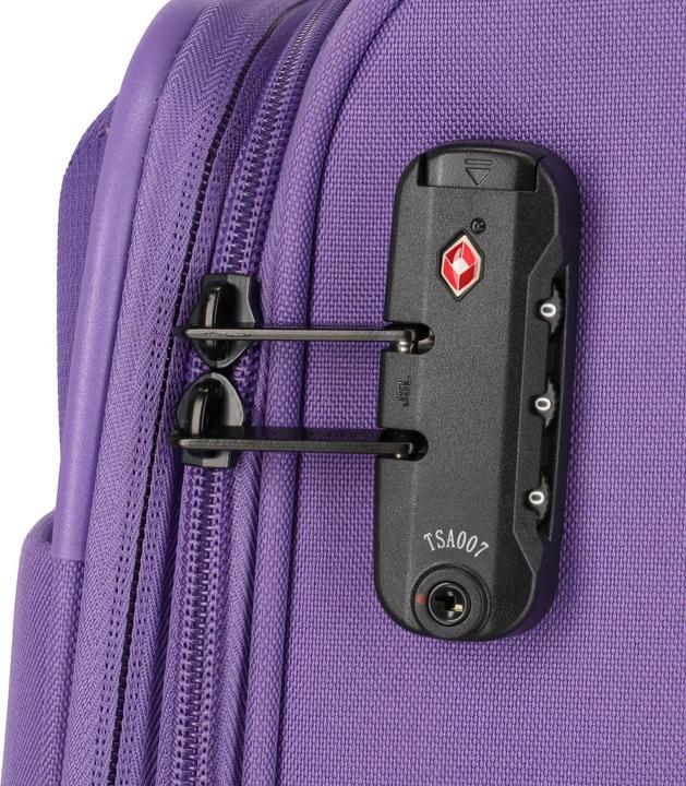 Immagine prodotto Travelite Set di valigie Rügen a 4 ruote, 3 pezzi con piega elasticizzata (90 l)