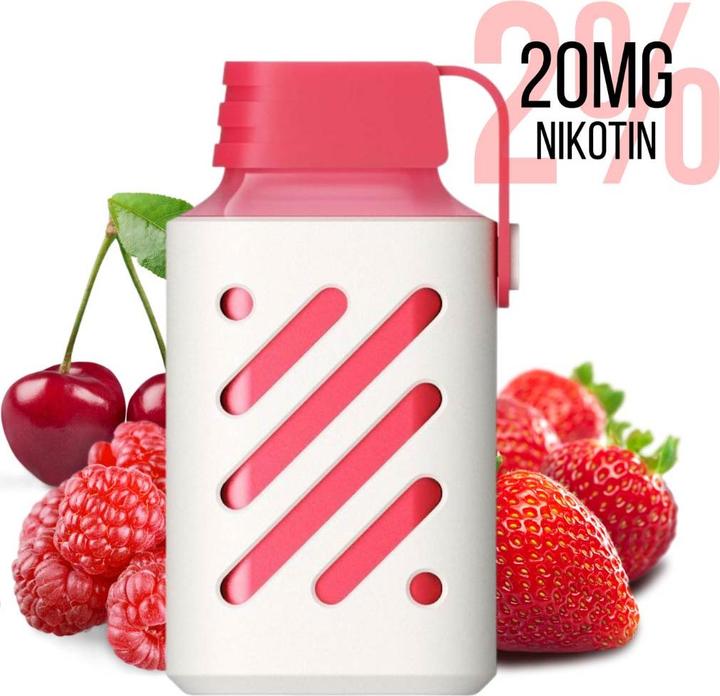 Produktbild Vozol 600 (Himbeere, Erdbeere, Kirsche)