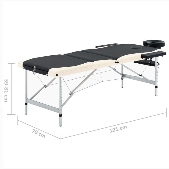 Actual product image vidaXL Massageliege
