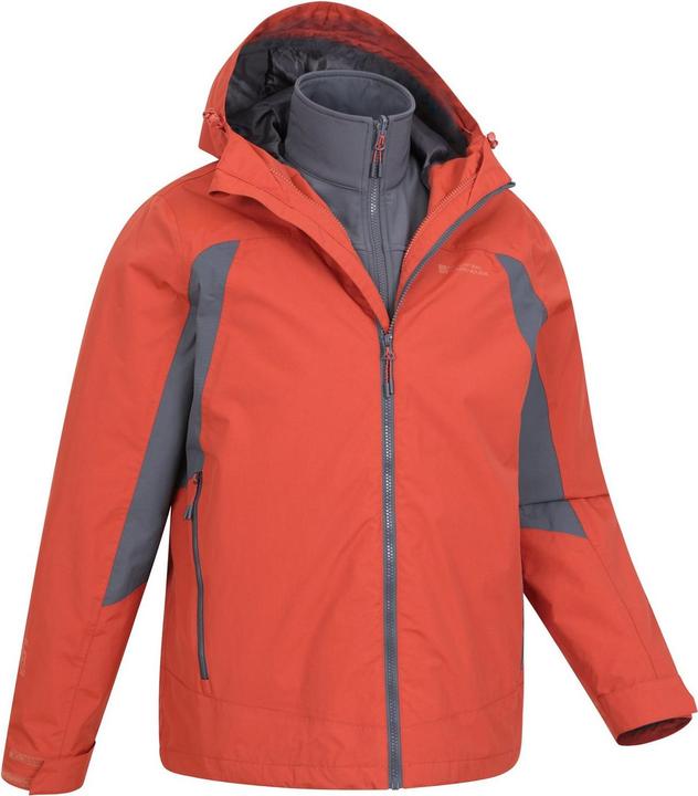 Immagine prodotto Mountain Warehouse Mist Giacca Impermeabile 3 In 1 Uomo (XXS)