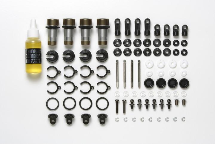 Actual product image Tamiya CC-01 aluminum oil pressure shock absorber set (4)