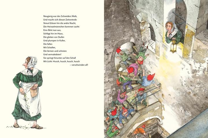 Produktbild Die Heinzelmännchen von Köln (Deutsch, August Kopisch, Klaus Ensikat, 2022)