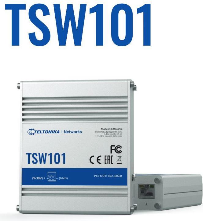 Produktbild Teltonika TSW101 automotive-dedicated (5 Ports)