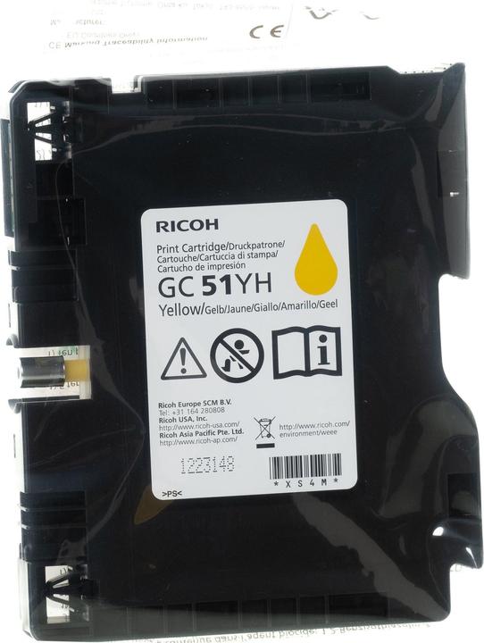 Actual product image RICOH GC 51YH - High yield - Yellow - Original (Y)