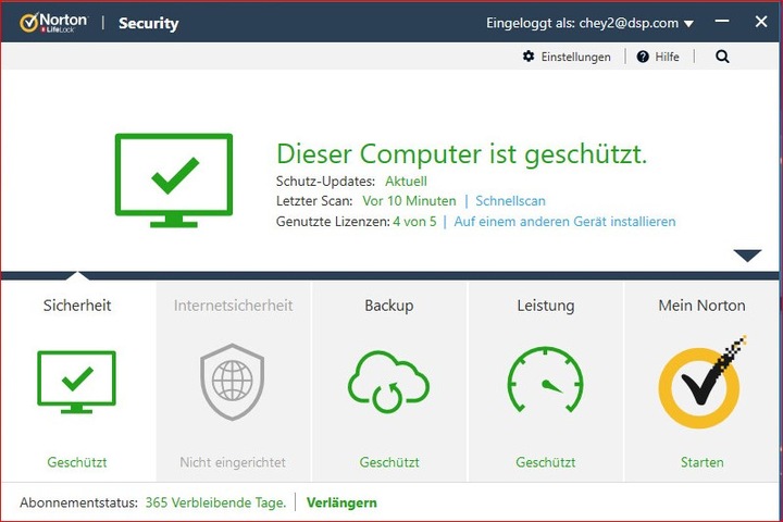 Produktbild Norton 360 Standard (1 User, 12 Monate)