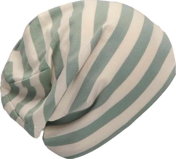 Image du produit Sterntaler Bonnet Slouch-Beanie rayé vert Gr. 47 (47)