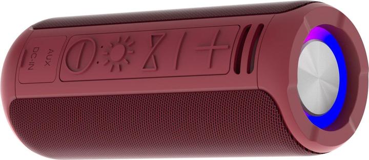 Actual product image Denver Portable speaker BTV-213BD, red (3 h, USB power delivery)