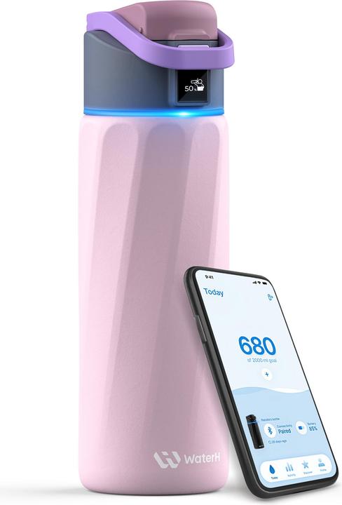 Productafbeelding WaterH BOOST - Chug Lid - Pink (24oz./710ml) (0.71 l)