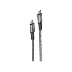 Thumbnail - Shiverpeaks SHVP BS13-68010 USB 4.0 Kabel C-Stecker> C-Stecker 40 Gbit/s 240W 0.5 (0.50 m, USB 4.0), USB Kabel
