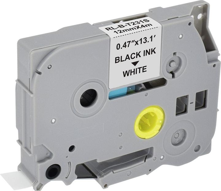 Neutral PTOUCH TZE231S WEISS-SCHWARZ (1.20 cm, White)