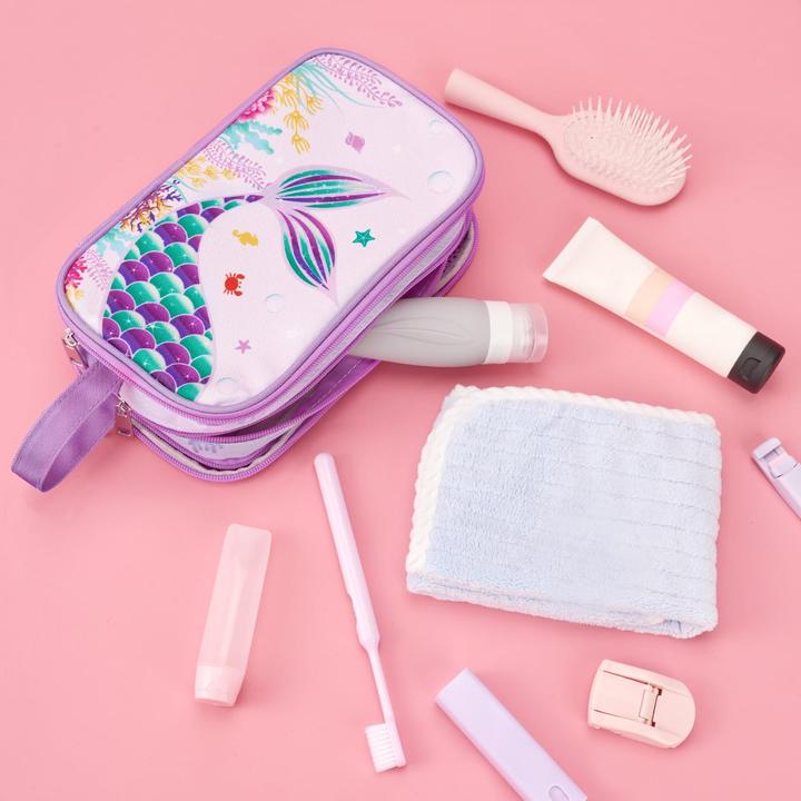 Produktbild Only-Bags.Store Kinderkulturtasche- Kinderkulturtasche zum Aufhängen Waschbeutel Kosmetiktasche