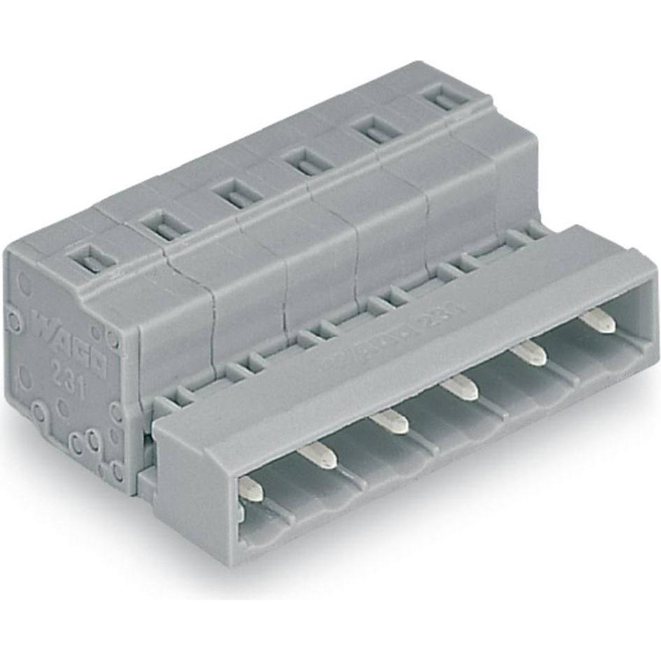 Wago 731-613 - 98,2 mm - 27,5 mm - 14,3 mm - 1000 V, Cavo + Spina elettrica, Grigio