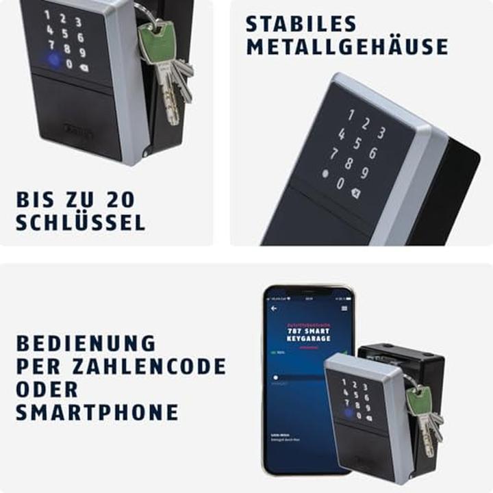 Produktbild Abus KeyGarage 787 Smart Bluetooth zur Wandmontage