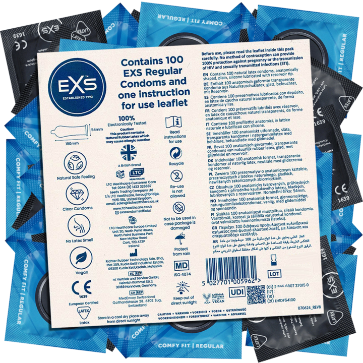 Actual product image EXS Regular (100 pcs.)