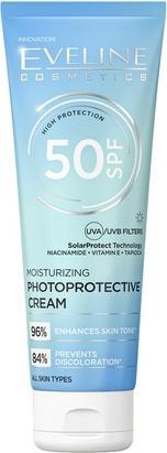 Image du produit Eveline Moisturizing Sunscreen Cream Spf50 30ml (Crème solaire, SPF 50, 30 ml)