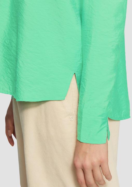 Actual product image s.Oliver Bluse Strukturierte Bluse mit V-Ausschnitt (42)