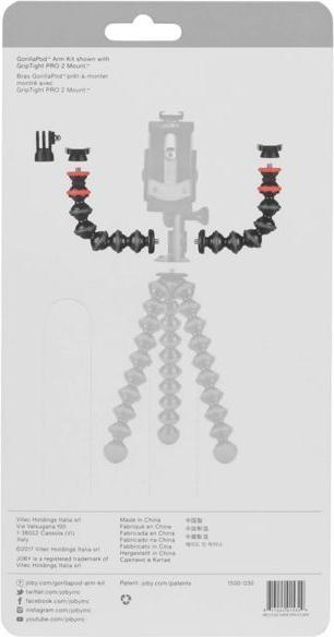 Image du produit Joby Kit de bras GorillaPod (Adaptateur pour pied)