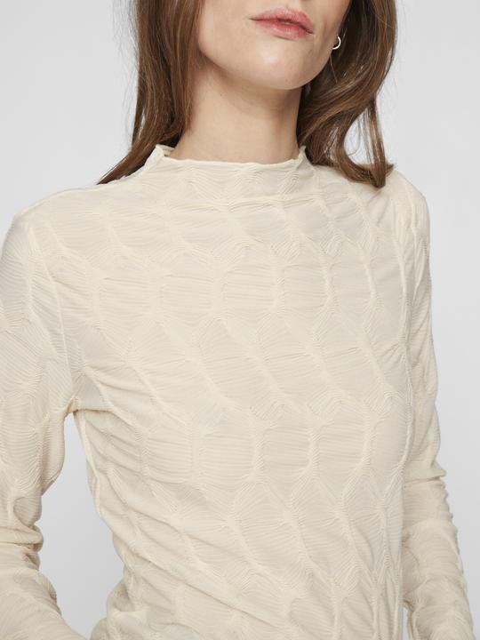 Actual product image Vila High Neck Top with Long Sleeves (XS)