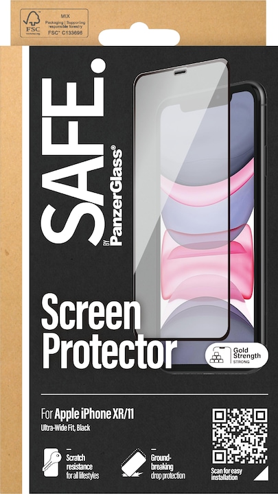Produktbild Safe. Case Friendly (1 Stück, Apple iPhone XR, LG K11)