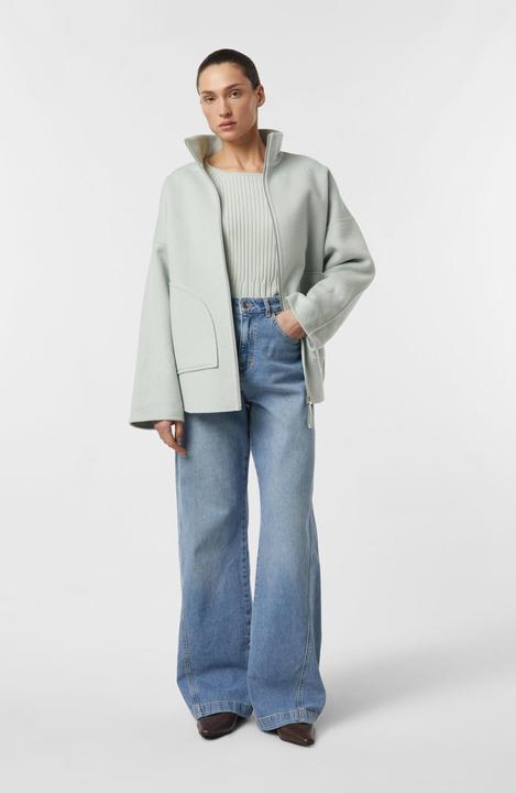 Actual product image Comma Strickpullover Feinstrickpullover mit Raglan und Strukturwechsel im Rippstrick (48)