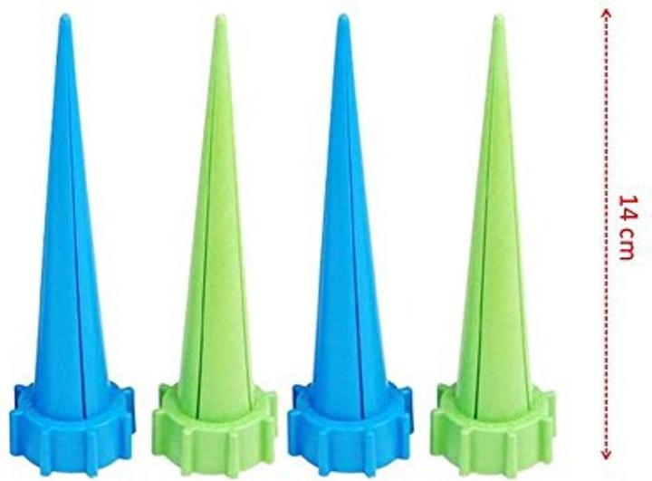 Actual product image König Design 4 pieces Automatic Watering Spikes Adjustable Watering System Garden (Irrigation balls)