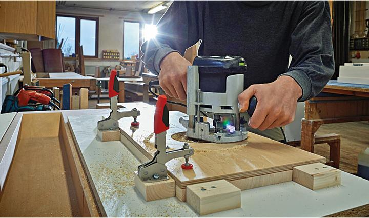 Actual product image Bessey Vertical clamp STC-VH20 Chip (35 mm)