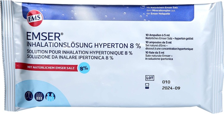 Immagine prodotto Emser Inhalationslösung 8 % hypertonisch