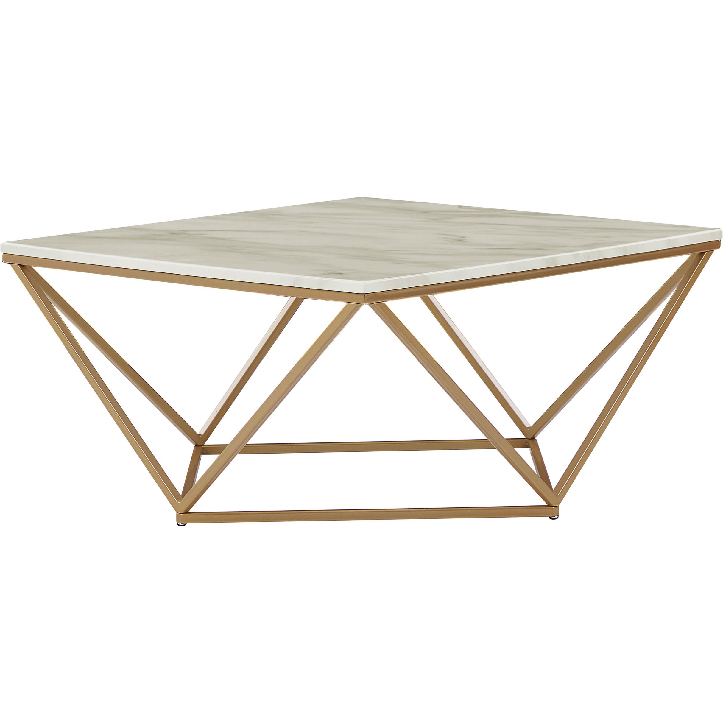 Beliani, Couchtisch + Beistelltisch, Malibu (80 x 80 x 41 cm)