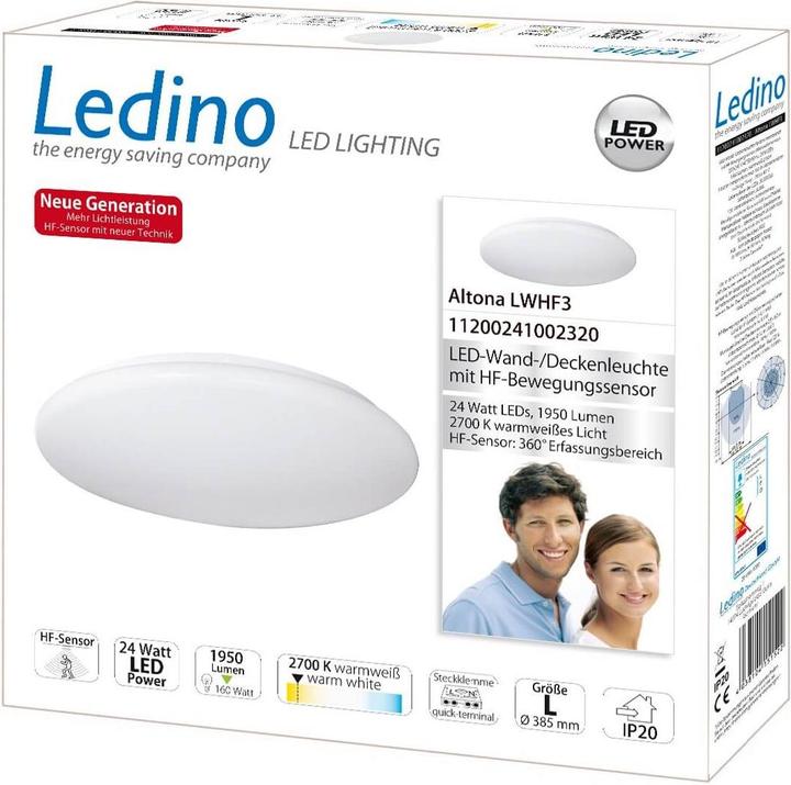 Actual product image Ledino Surface mounted luminaire ALTONA LWHF3 3000K (1950 lm)