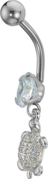 Image du produit Bijouteria Piercing nombril (Zircone, Acier chirurgical 316L)