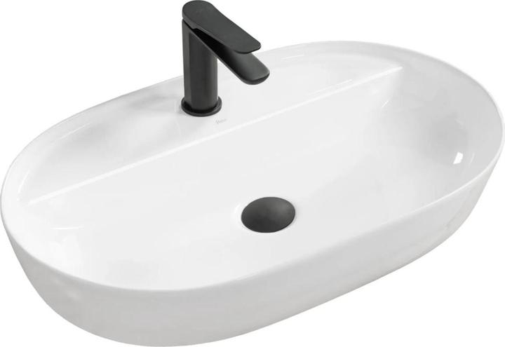 Immagine prodotto Rea Lavabo da appoggio Aura 60,5 cm bianco (405 mm, 605 mm)